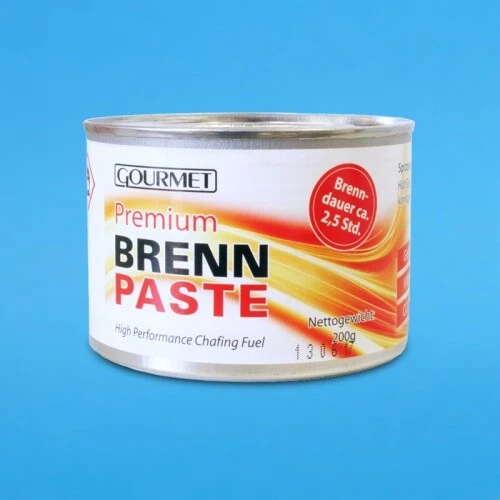 72 Dosen Profi Brennpaste Chaving Dish Brenngel "Gourmet"  Dose á 200g 2,5h