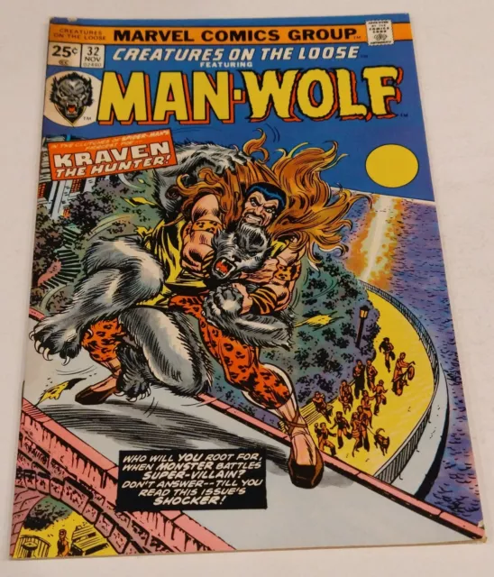 Creatures on the Loose featuring Man-Wolf #32 (Nov 1974, Marvel)
