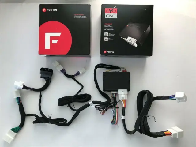 Fortin OEM Plug & Play T-Harness Remote Start Car Start System for Select Toyota