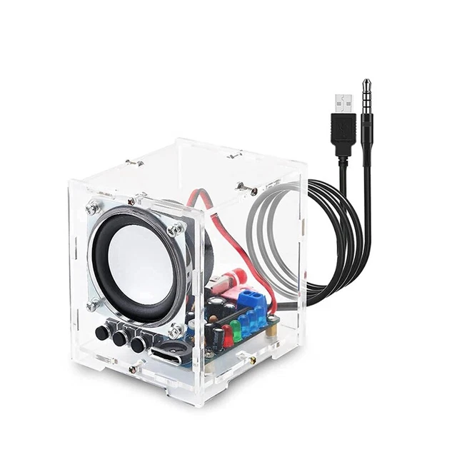 KIT ALTOPARLANTE BLUETOOTH Fai Da Te Portatile Saldatura Progetto - Foto 5