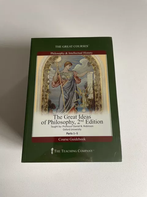The Great Courses Great Ideas Of Philosophy 2nd Edition Book and DVD Set Sealed