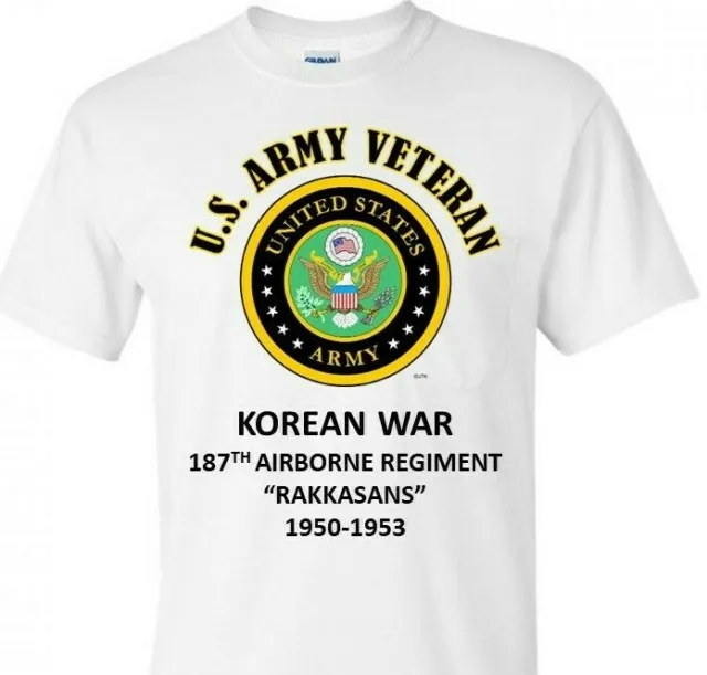 187TH AIRBORNE REGIMENT* Rakkasans* Korean War * T-Shirt/Sweatshirt ...