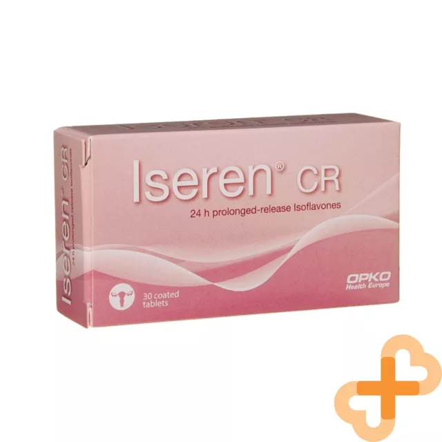 ISEREN Cr 30 Tabletas Suplemento Alimenticio Rica En Natural Soja Isoflavonas