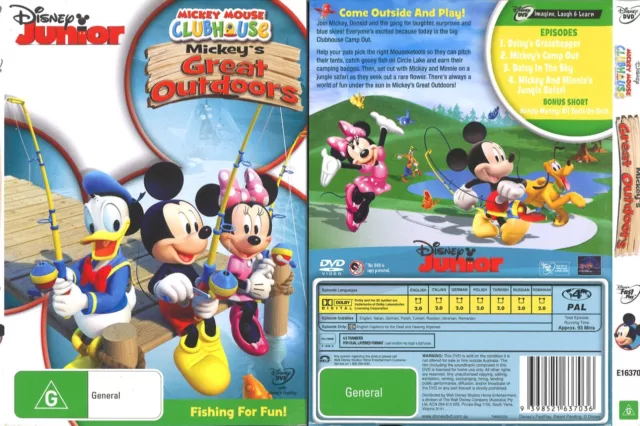 Mickey Mouse Clubhouse: Mickey's Great Outdoors [Region 1]  Mickey mouse  clubhouse, Mickey mouse, Disney mickey mouse clubhouse