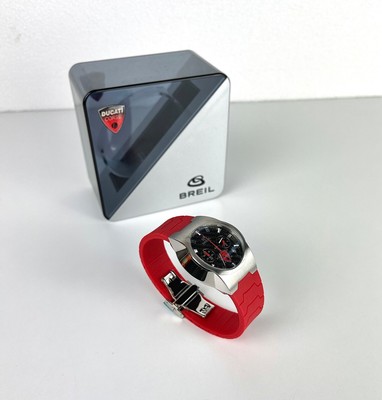 OROLOGIO BREIL DUCATI Corse cronografo limited edition acciaio wrist watch  BOX EUR 399,00 - PicClick IT