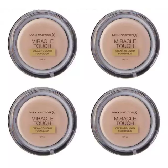 Max Factor Miracle Touch Cream to Liquid Fondation - Choisissez Votre Teinte