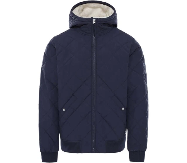 North Face Chuchillo Quilted Fleece Jacket - Navy - very rare