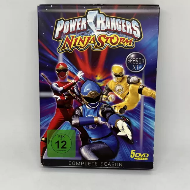Power Ranger Ninja Strom Complete Season 5 Dvds 1 23f