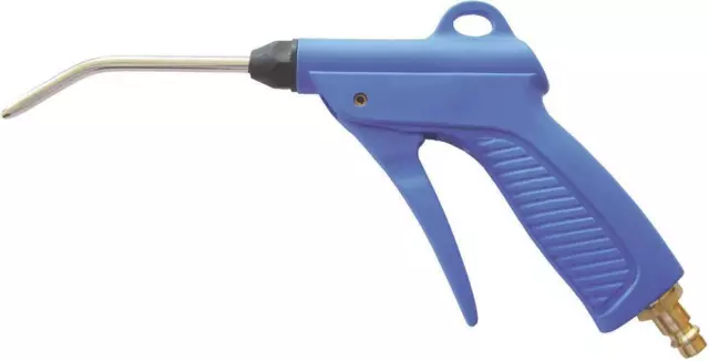 EWO Kunststoff Ausblaspistole mit Stecker und Verlängerung Druckluftpistole