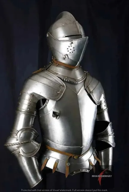 Knight Suit Battle Ready Steel Armour Suit Costume Medieval Armor Gothic Armor.
