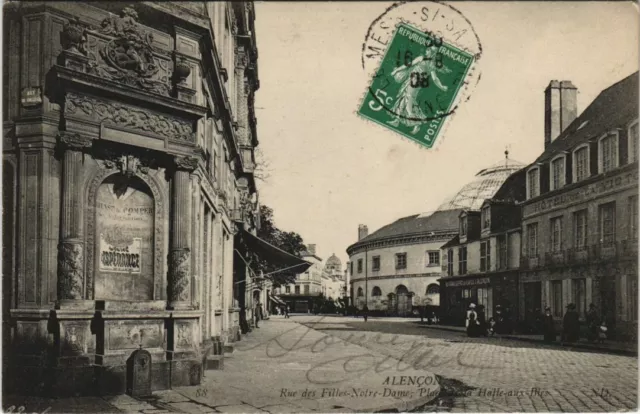 CPA Alencon Rue des Filles Notre-Dame FRANCE (1053658)