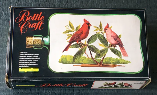 Impulse Bottlecraft Red Cardinals Kit 1975 Vintage English Kit Vgc Addar Gowland