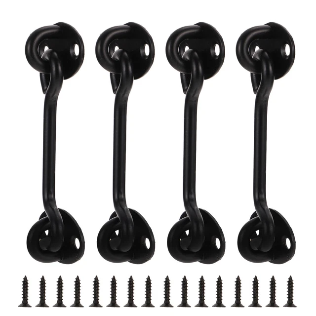 4 set ganci cabina bocche di occhiali porta inossidabile porta ganci per ganci d