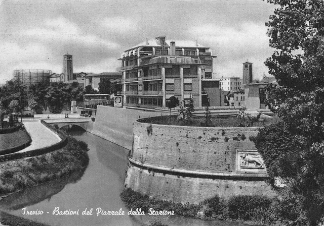 CARTOLINA - PARMA MONUMENTO A VITTORIO BOTTEGO CON IL LAGHETTO - CRT21