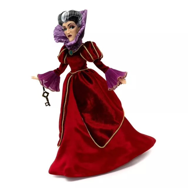 LE Disney Store Designer Doll 17" Cinderella Lady Tremaine Limited Edition 1500 3