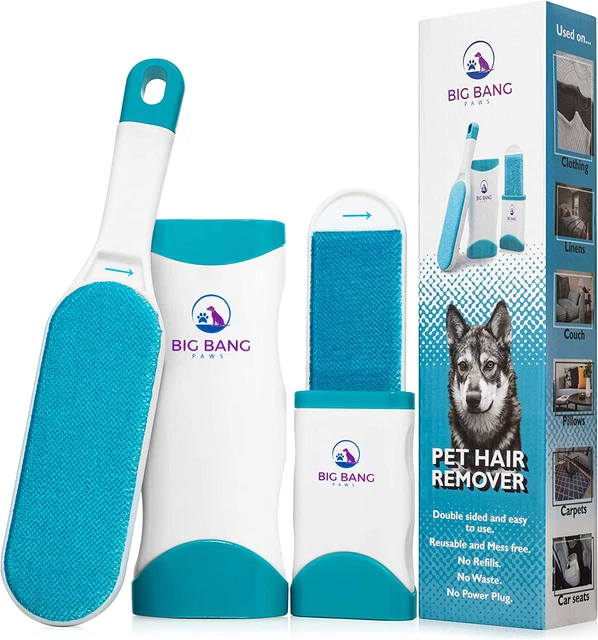 Pet Hair Remover Brush - Dog Hair Remover for Clothes - Lint Brush Pet Hair Remo