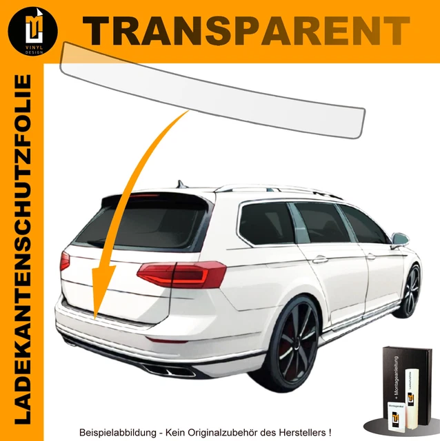 Ladekantenschutz Lackschutzfolie Für VW Passat Kombi B8 2014-2023 Transparent