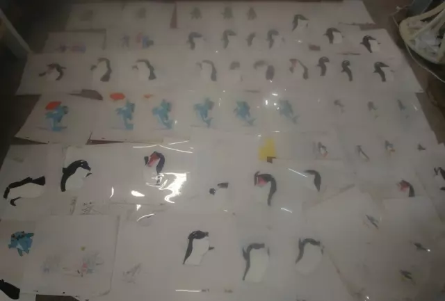 HUGE LOT Over 100+ Pieces Animation Cels Original Production Art tv cartoons
