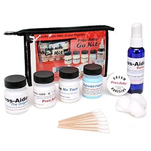 Pros-Aide Go Kit: Must Have FX Makeup Artists Set with Adhesives, so