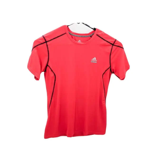 adidas Techfit Compression Top Shirt Men's Medium Large Extra Large Red Used