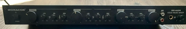 Monacor VMX-440/SW Microphone Line Mixer