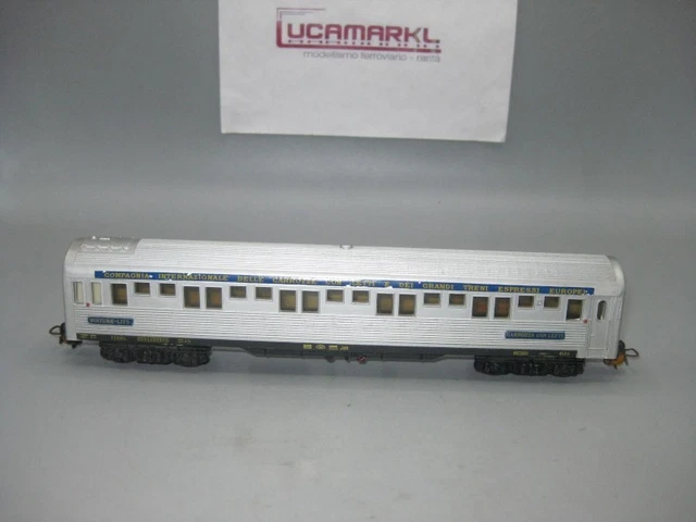 POCHER HO 204 Voiture Lits Inox, Wagon Voyageur Couchette, Type P, Ciwl Fs 4566 EUR 55,16 - FR