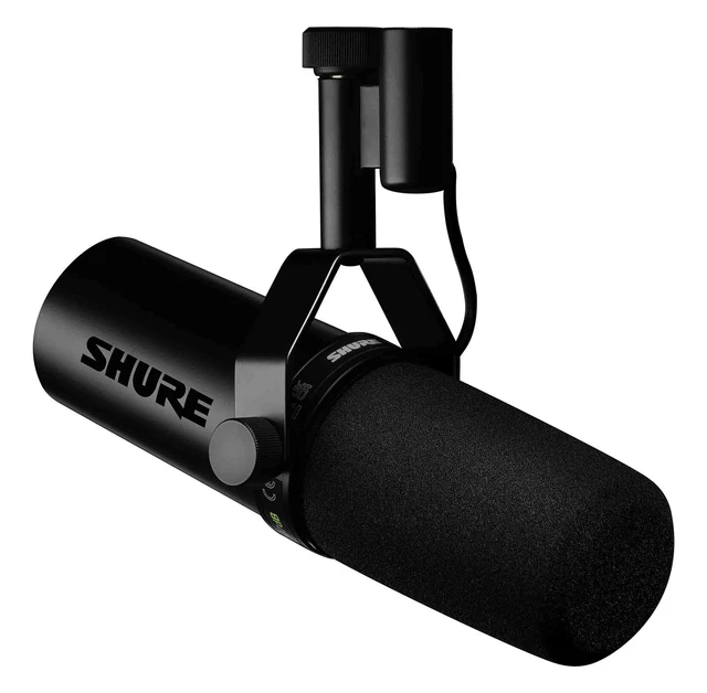 SHURE SM7DB ACTIVE Dynamic Cardioid Vocal Microphone with Builtin