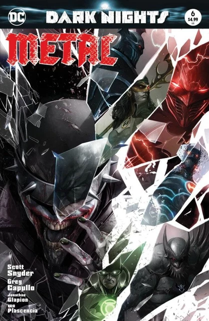 Dark Nights Metal #6 Francesco Mattina Trade Dress Variant Limited To 3000 Dc Nm