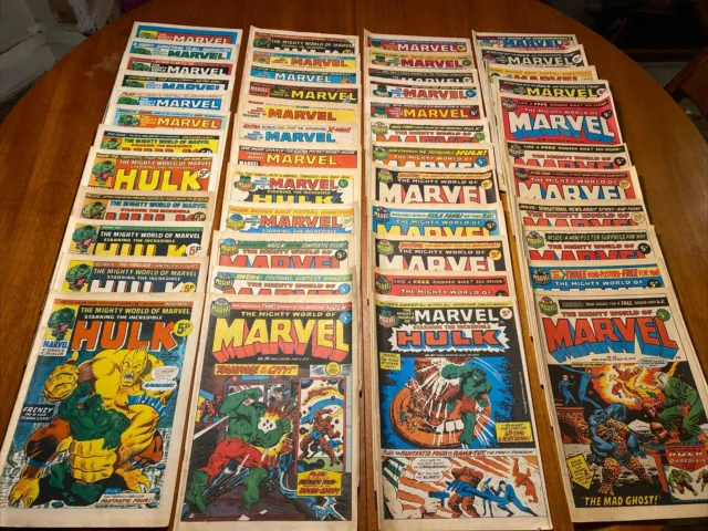 The Mighty World Of Marvel Hulk Comics  Read Description