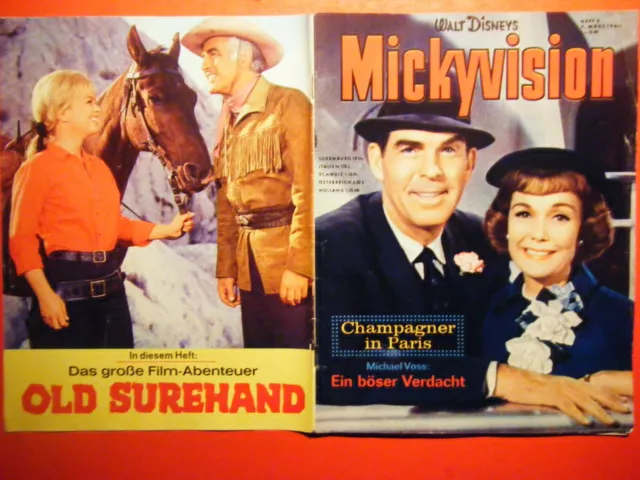 1 Heft aussuchen:" Mickyvision 1966 " Ehapa, Karl May 1-2) Dringend Text lesen..