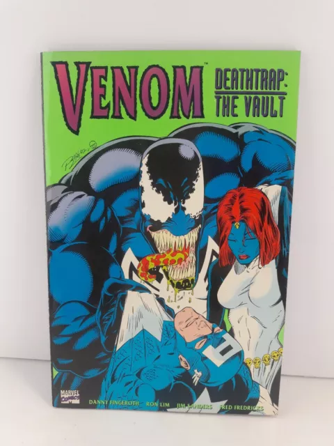 Venom Deathtrap the Vault Marvel Comics 1993 Graphic Novel