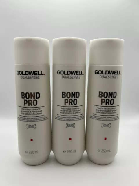 Goldwell Dualsenses Bond Pro Kräftigendes Shampoo 3x 250ml