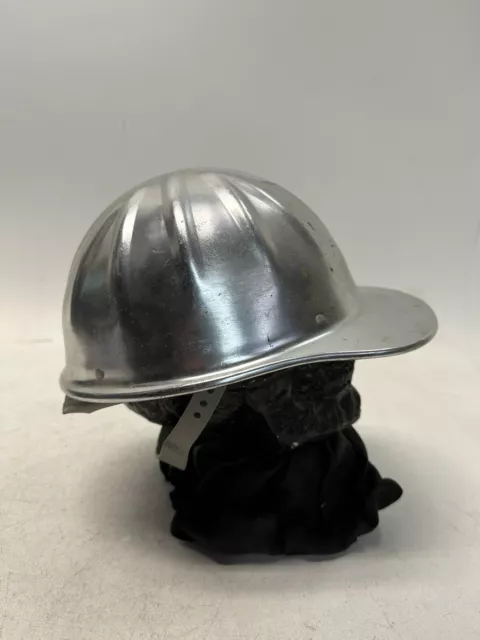 Vintage Willson Super Tough Aluminum Hard Hat Fast Free Shipping 3