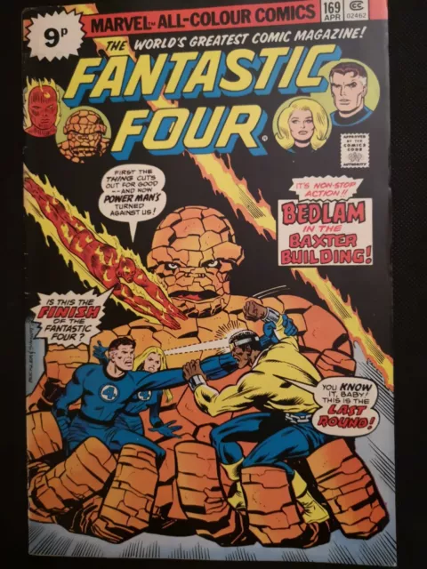 Fantastic Four 169 Marvel Comics Collectors Item Superheroes