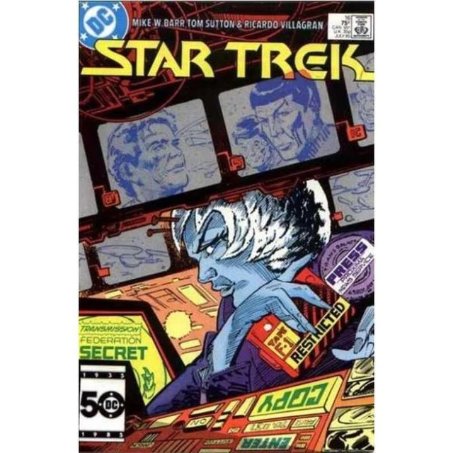 Star Trek (1984 series) #16 in Very Fine + condition. DC comics [f~