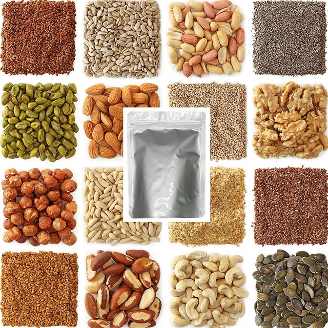 30 Mylar Bags for Food Storage with Oxygen Absorbers 300Cc, Thick 5 Mil, 7"X10"