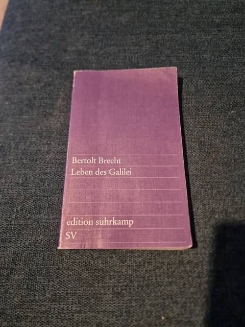 LEBEN DES GALILEI von Bertolt Brecht (2008, Taschenbuch) EUR 1,00