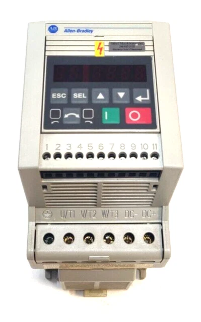 Allen-Bradley 160-BA03NPS1P1 Ser C Adjustable Frequency AC Drive 1HP 2.3A Used