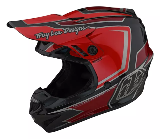 Troy Lee Designs Erwachsenen GP MX Helm RITN rot