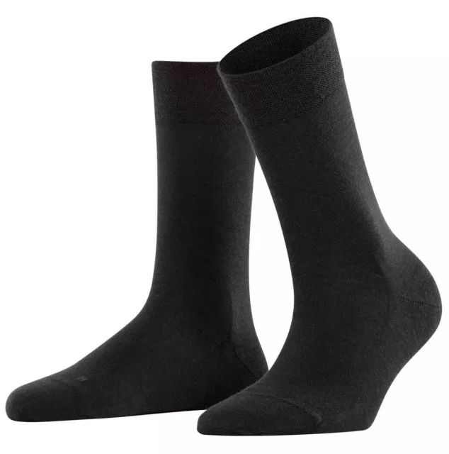 Falke Womens Sensitive Berlin Socks - Black