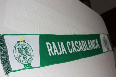 Casablanca Sciarpa Calcio Fine Mondo 2013 Marrakech Bayern Vs Raja Casablanca 