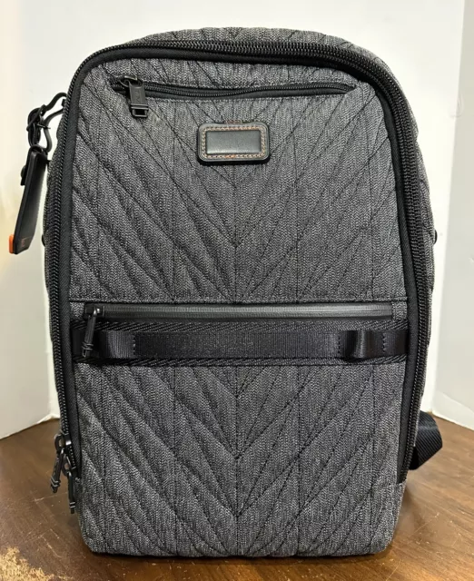 Tumi Alpha Bravo Dynamic Backpack Grey Dynamic Stitch