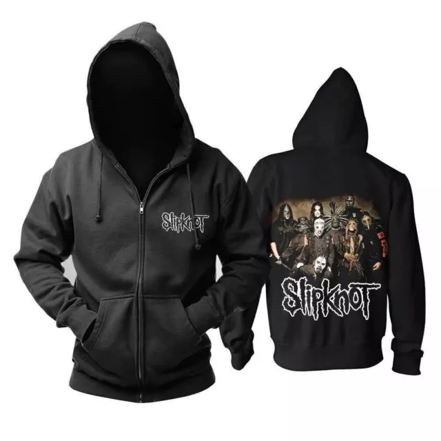 Slipknot Corey Taylor Cosplay Hoodie 3D Printed Sweatshirt Zip Up Jacket Coat