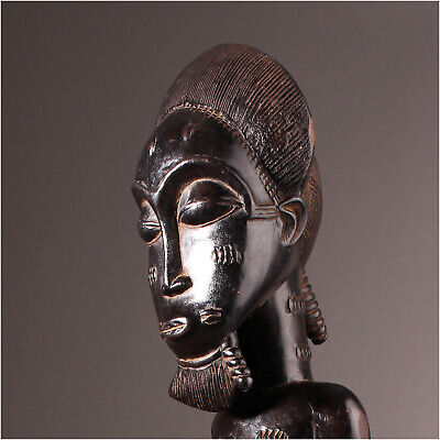 12013 baule Ahnen Figure Ancestor Blolo Bian Ivory Coast