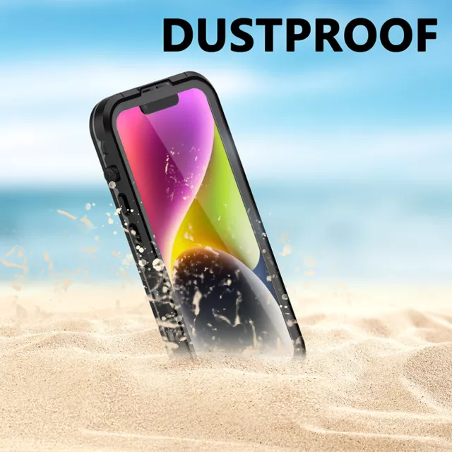 360° Wasserdichte HandyHülle Für iPhone 15 14 13 Pro Max Shockproof Case Cover