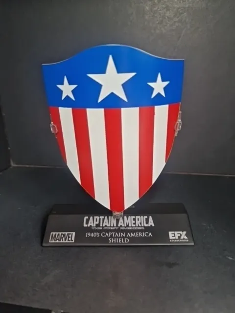 Captain America 1940 Shield 1:6 Scaled. Replica. With Stand. Marvel Studios