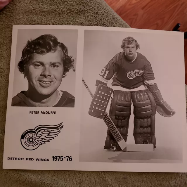 197576 PETER MCDUFFE Nhl Hockey Photo Goalie Detroit Red Wings Vipers