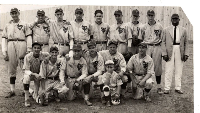1936 Orig Cuba Baseball Amateur Team Photo VEVDADO TENNIS BBC Habana