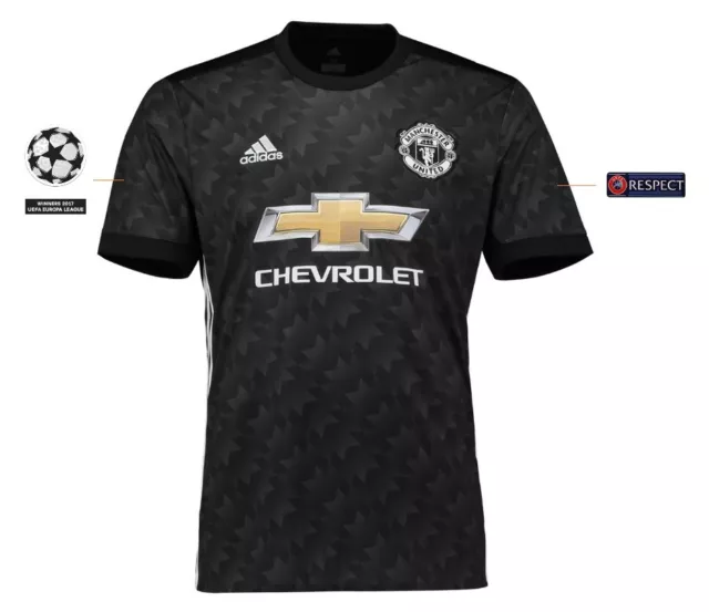 Trikot Adidas Manchester United 2017-2018 Away UCL I Auswärts Champions League