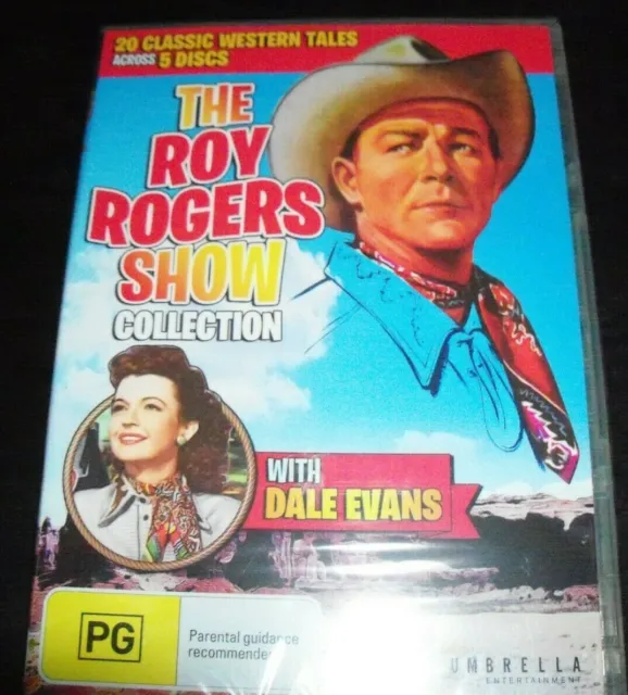 The Roy Rogers Show Collection With Dale Evans (Australia Region 4) 5 DVD – New